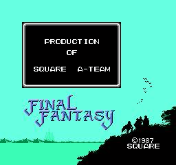 Final Fantasy title screenshot
